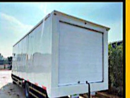Carrocería entregada para flota de reparto de carga húmeda, 7 unidades